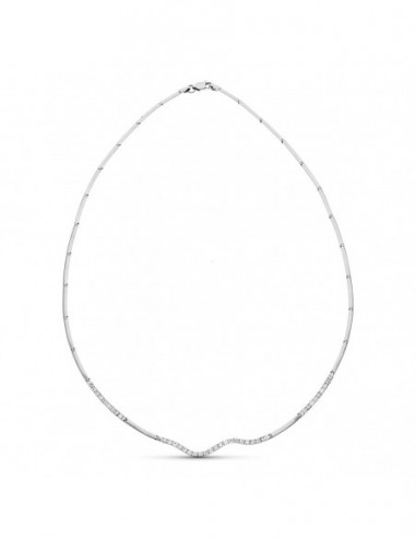 Gargantilla Blanco Circonitas