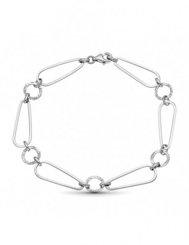 Pulsera Blanco Eslabones