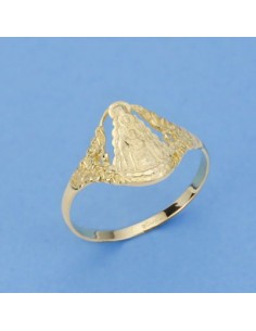 18K SORTIJA VIRGEN DEL ROCIO.