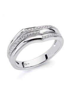Sortija Blanco Diamantes