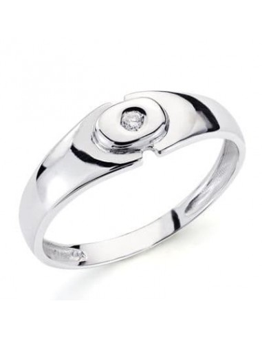 Solitario Blanco Diamante