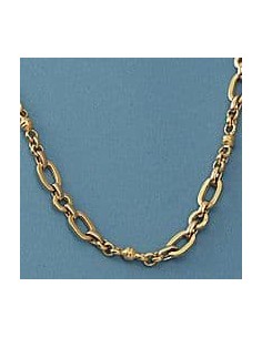 18K GARGANTILLA BICOLOR. 11.25 GRS.