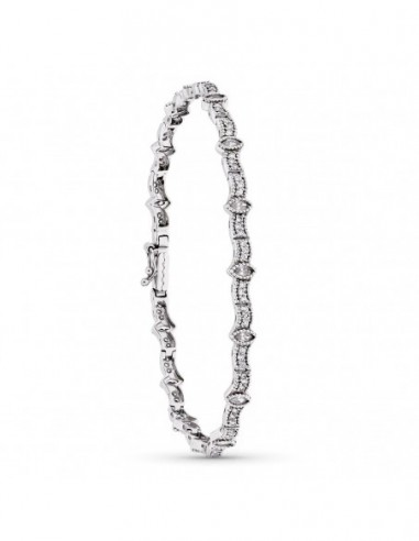 Pulsera Blanco Circonita