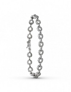 Pulsera Blanco Circonitas