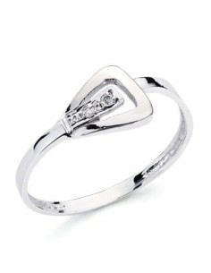 Sortija Blanco Diamantes