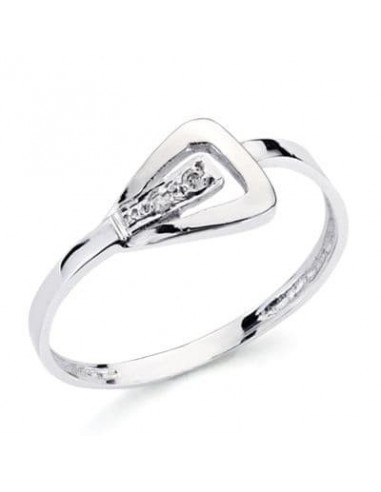 Sortija Blanco Diamantes