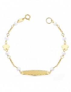 Pulsera Esclava Perlas