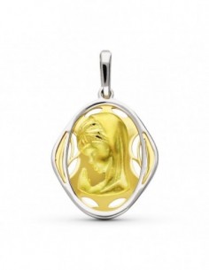Medalla Bicolor Virgen