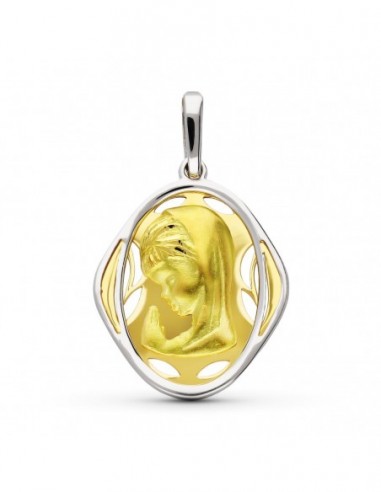 Medalla Bicolor Virgen