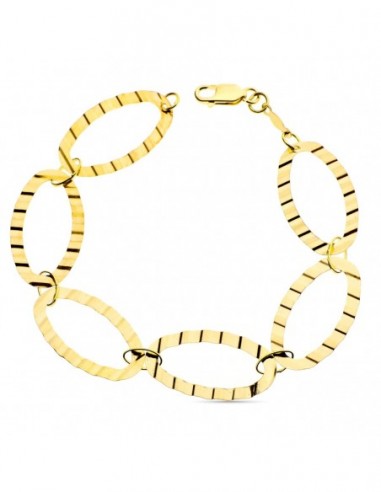 Pulsera Eslabones Ondas
