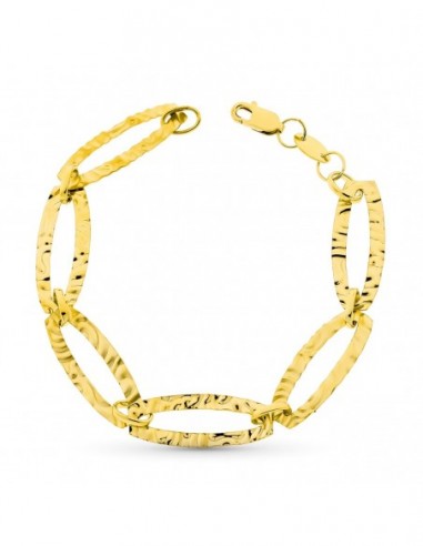 Pulsera Eslabones Labrados