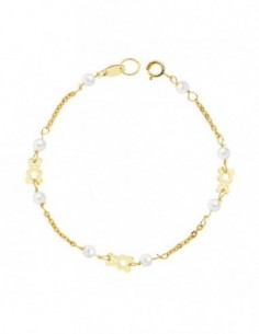 Pulsera Perlas Oso