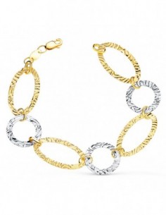 Pulsera Bicolor Eslabones