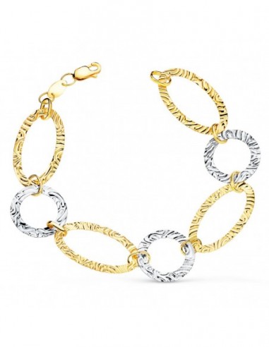 Pulsera Bicolor Eslabones