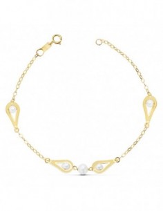 Pulsera Comunion Perlas