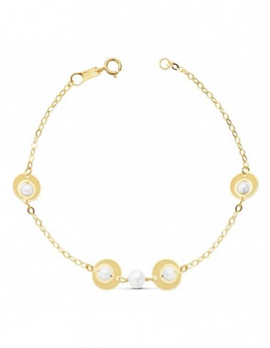 Pulsera Comunion Perlas