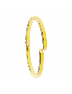18K PULSERA ORO AMARILLOMEDIA CAÑA LISA