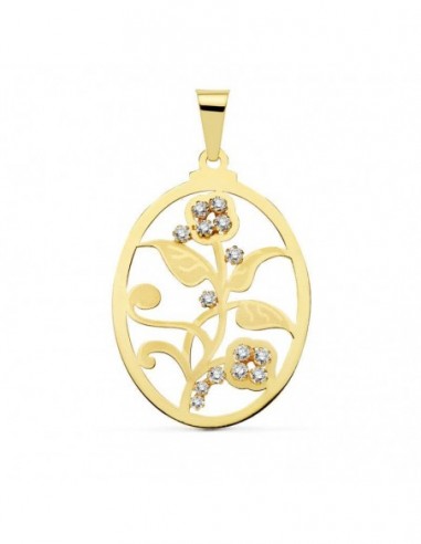 Oval Flor Circonita