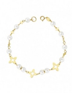 Pulsera Comunion Perlas