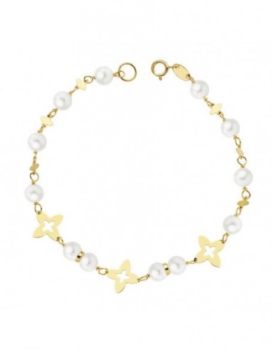 Pulsera Comunion Perlas