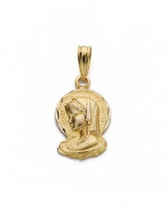 Medalla Silueta Virgen