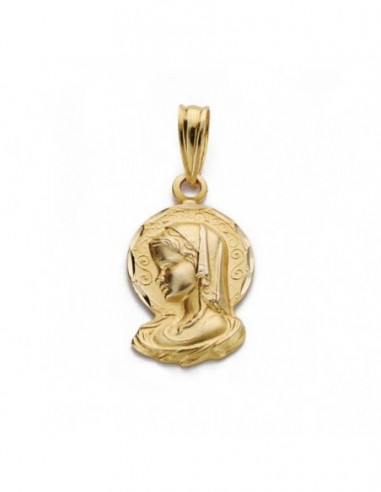 Medalla Silueta Virgen