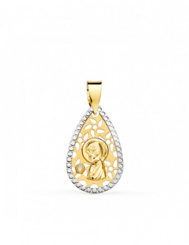 Medalla Bicolor Virgen