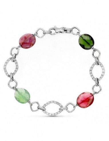 Pulsera Blanco Piedras