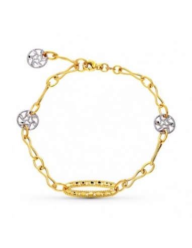 Pulsera Bicolor Motivos