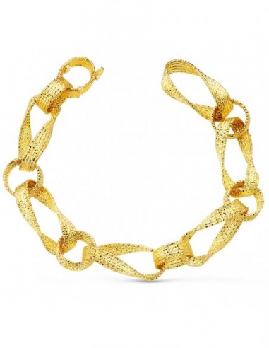 Pulsera Eslabones Huecos