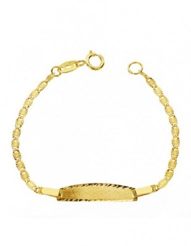 Pulsera Esclava Tallada