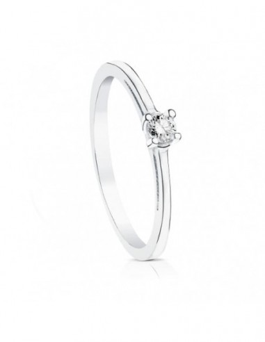 Solitario Diamante Natural