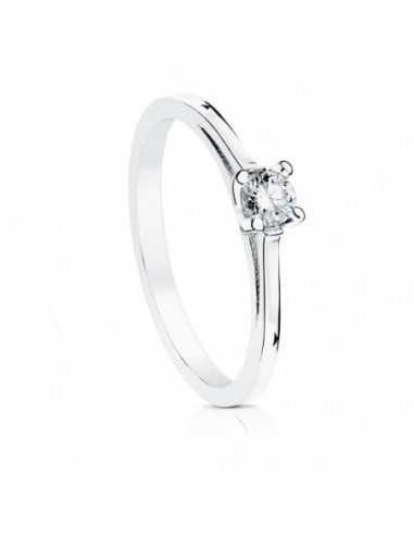 Solitario Diamante Natural