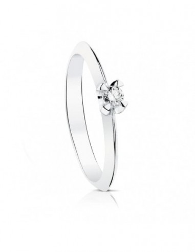 Solitario Diamante Natural