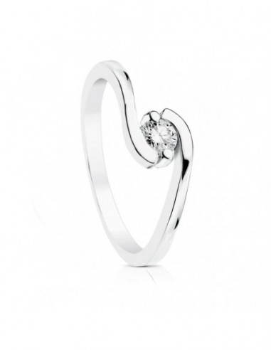 Solitario Diamante Talla