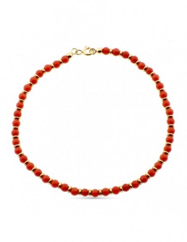 Pulsera Coral Fino