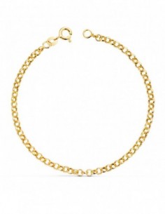 Pulsera Rolo Hueca