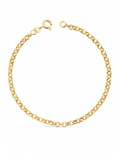 Pulsera Rolo Hueca