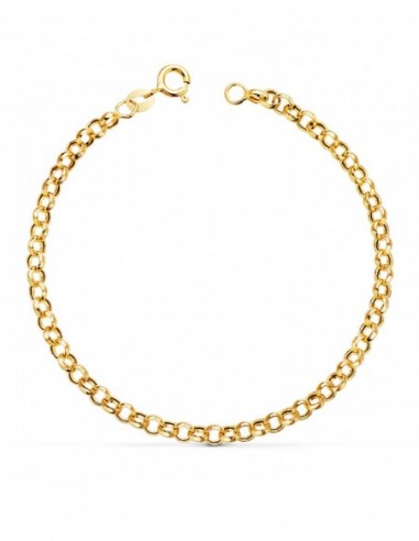 Pulsera Rolo Hueca