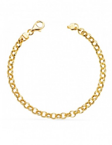 Pulsera Rolo Hueca