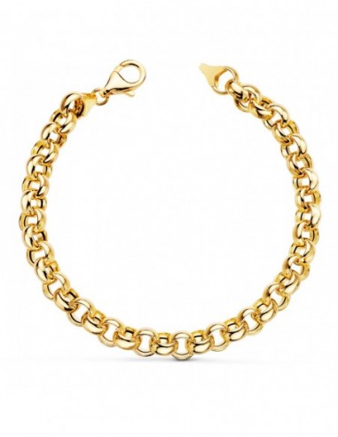 Pulsera Rolo Hueca