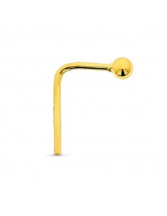 18K PIERCING NARIZ BOLA ORO 2MM