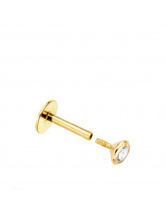 18K PIERCING NARIZ BOLA ORO 2MM 2