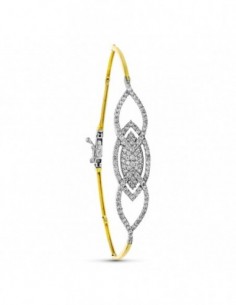 Pulsera Bicolor Circonita
