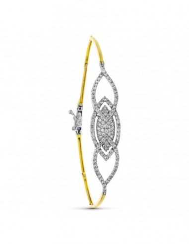 Pulsera Bicolor Circonita