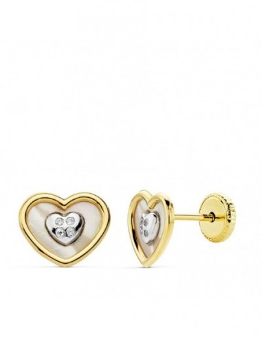 Bicolor Corazon Nacar