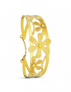 Pulsera Flores Laser