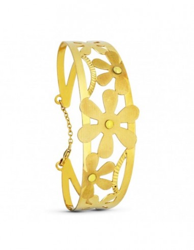 Pulsera Flores Laser