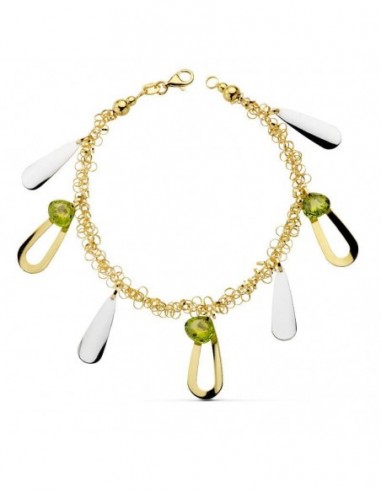 Pulsera Bicolor Fetiches