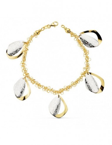 Pulsera Bicolor Fetiches